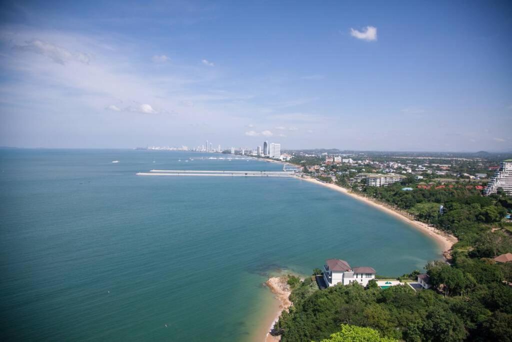 Pattaya Seaside Balcony/Beach Front/4 Peoples Na Chom Thian Exterior foto